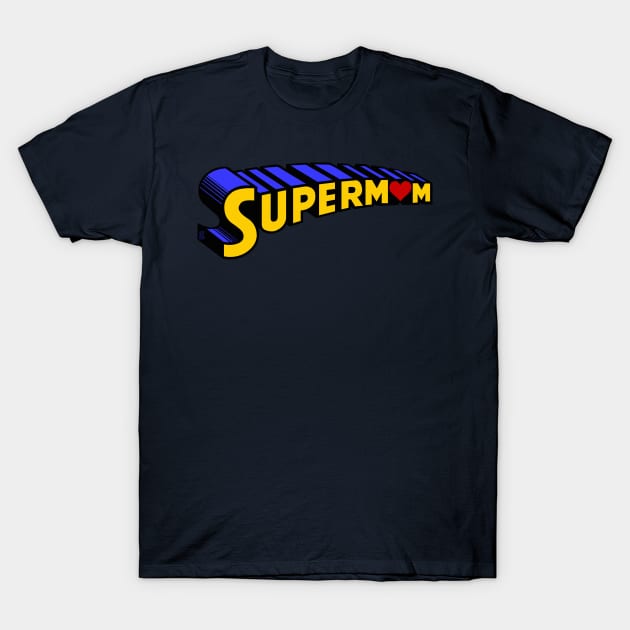 Super Mom T-Shirt by gtee